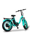 Le nouveau fatbike électrique bleu de chez easy-watts