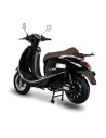 scooter electrique 125 e-presto max noir brillant trois quart dos gauche
