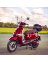 scooter électrique 50 rouge métallisé e-presto qualité française