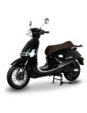 scooter electrique 50 e-presto noir brillant trois quart gauche