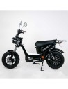scooter électrique e-bonsaï équivalent 50 cm³ noir brillant profil gauche