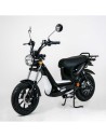 scooter électrique e-bonsaï équivalent 50 cm³ noir brillant trois quart droit