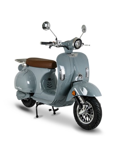 scooter électrique e-retro bleu promo back to school