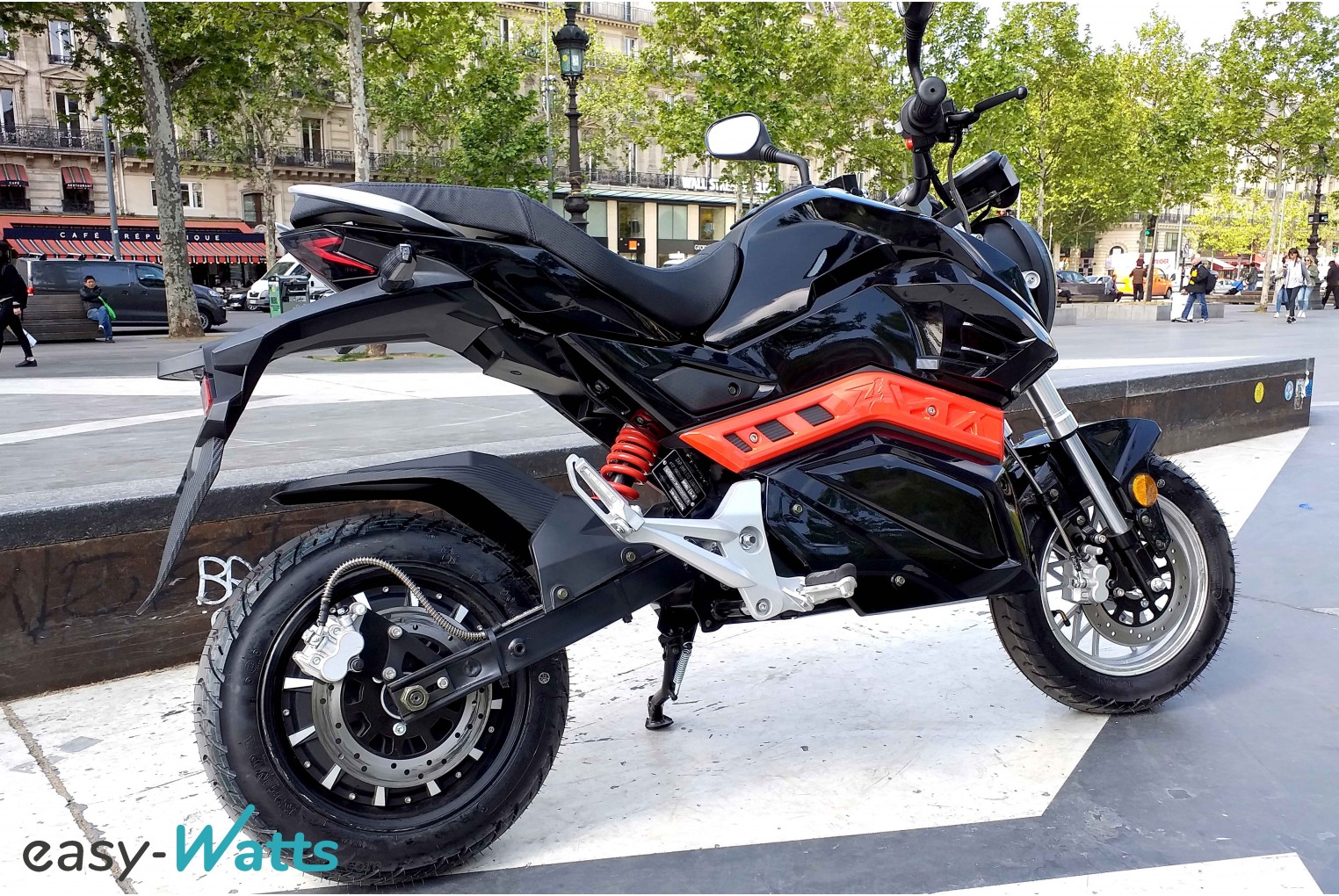 Moto électrique 125 cc eRoadster MAX super puissante 80 km/h