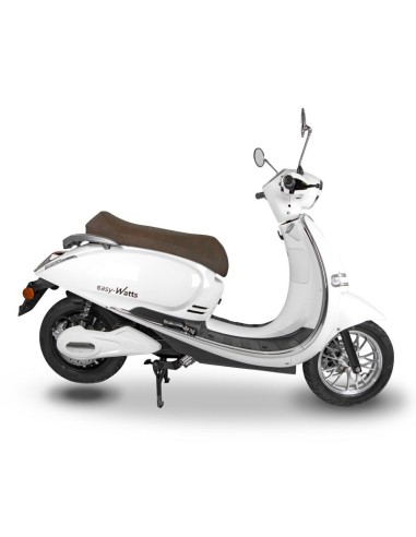 scooter electrique 50 e-presto blanc profil droit 45 km/h