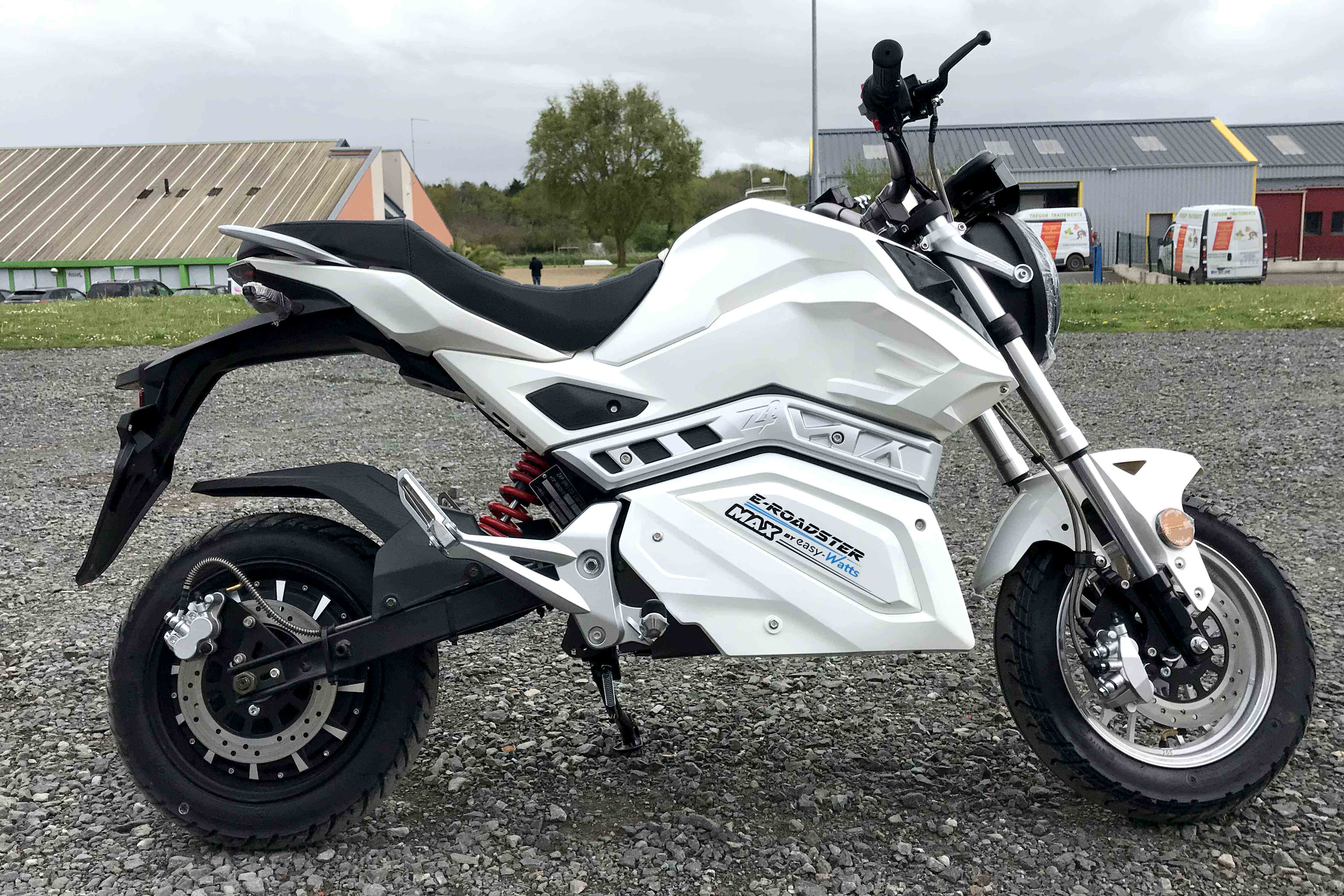 Ascendant Supplémentaire Burger 125 moto electrique largeur frisson ...