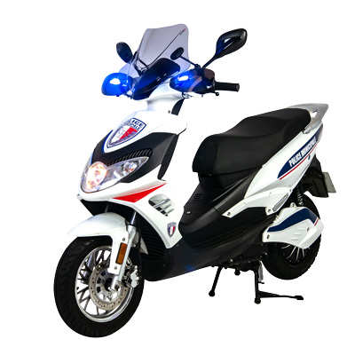 flotte scooter electrique 50 125 police