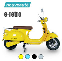meilleur scooter electrique 50 e-retro