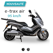 maxi scooter electrique batterie amovible
