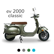 meilleur scooter electrique 50 e-retro ev2000