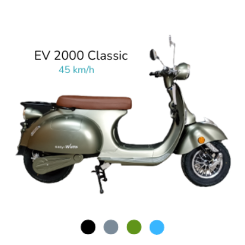 meilleur scooter electrique 50 e-retro ev2000