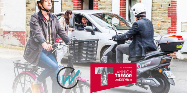 La ville de Lannion possède sa flotte de scooters électriques easy-watts !