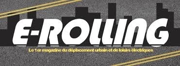 Présentation de notre gamme dans le magazine e-rolling