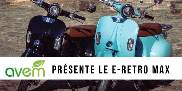 E-retro Max, le nouveau 125 d'easy-watts présenté par l'AVEM