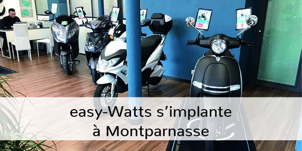 Un nouveau showroom easy-Watts à Paris Montparnasse