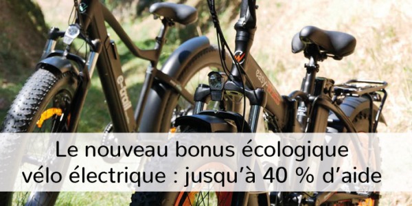 Achat d’un vélo électrique : Le bonus écologique revalorisé