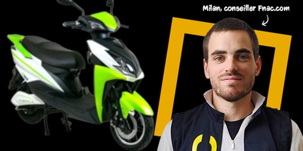 FNAC : Notre test du scooter électrique e-Opai : un 50cc au rapport qualité-prix redoutable